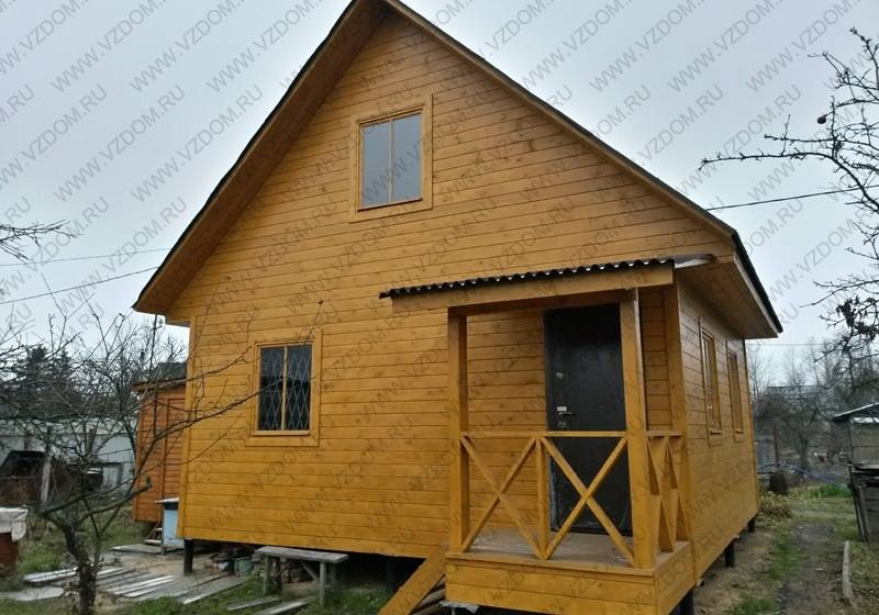 Каркасный дом 6 х 6 м